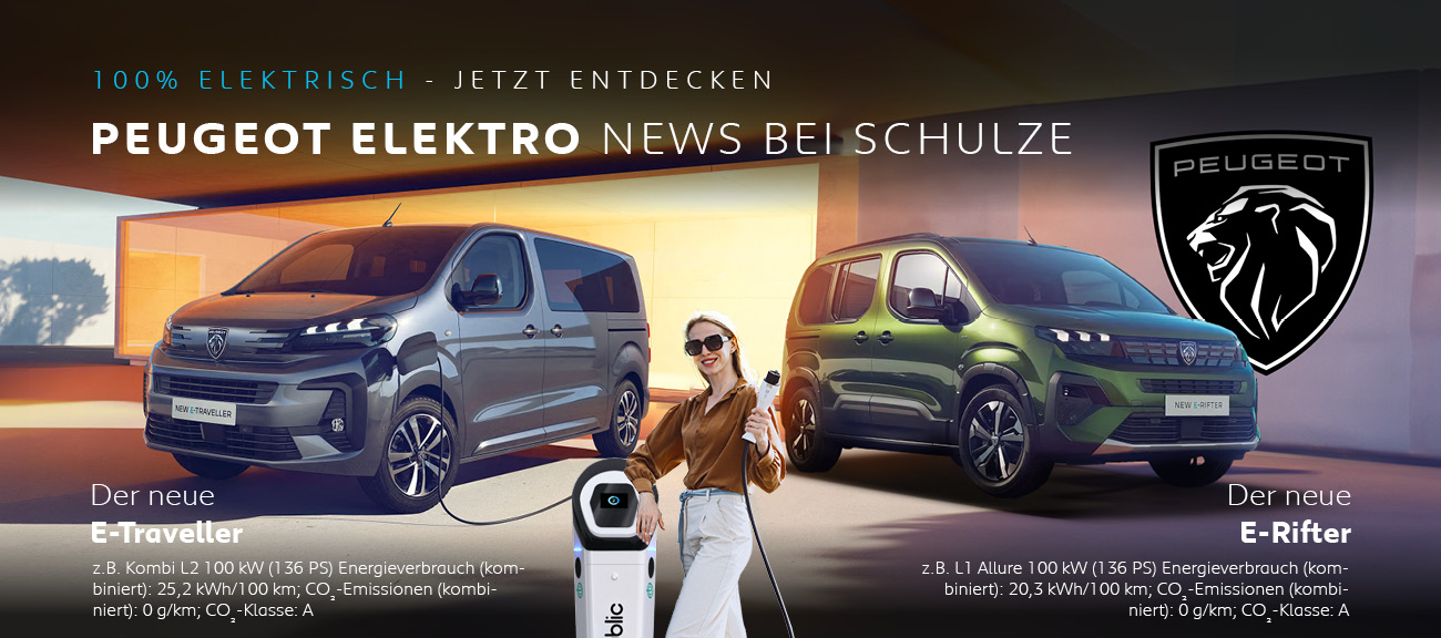 Der neue E-Traveller Der neue E-Rifter Autohaus Schulze Magedburg