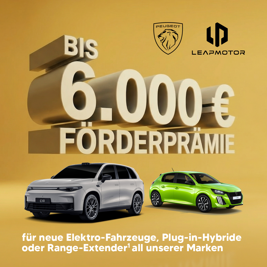 HEADER MOBILE Förderprämie E-Fahrzeuge