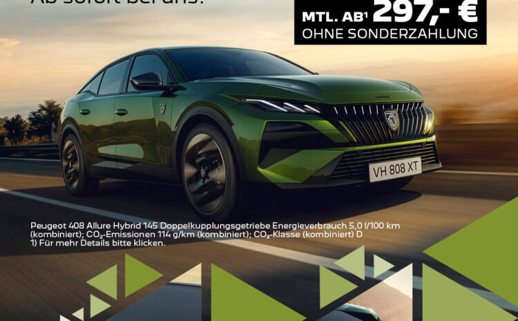  Der neue Peugeot 408
